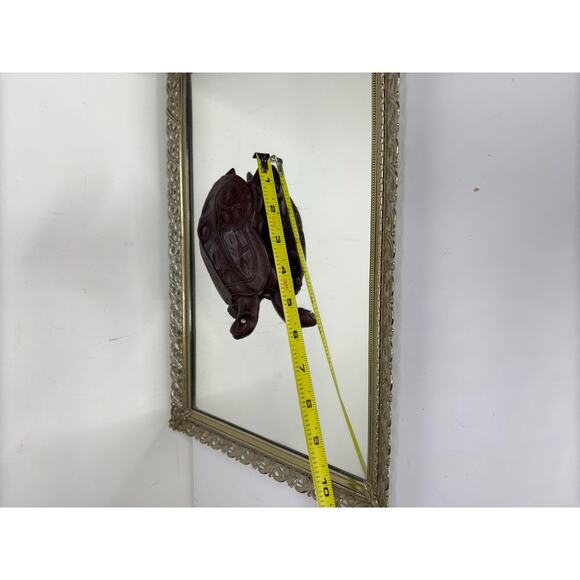 Vintage Wooden Turtle - Hand Made Wooden Intricately Carved Beautiful Treen Orna - Picture 7 of 10